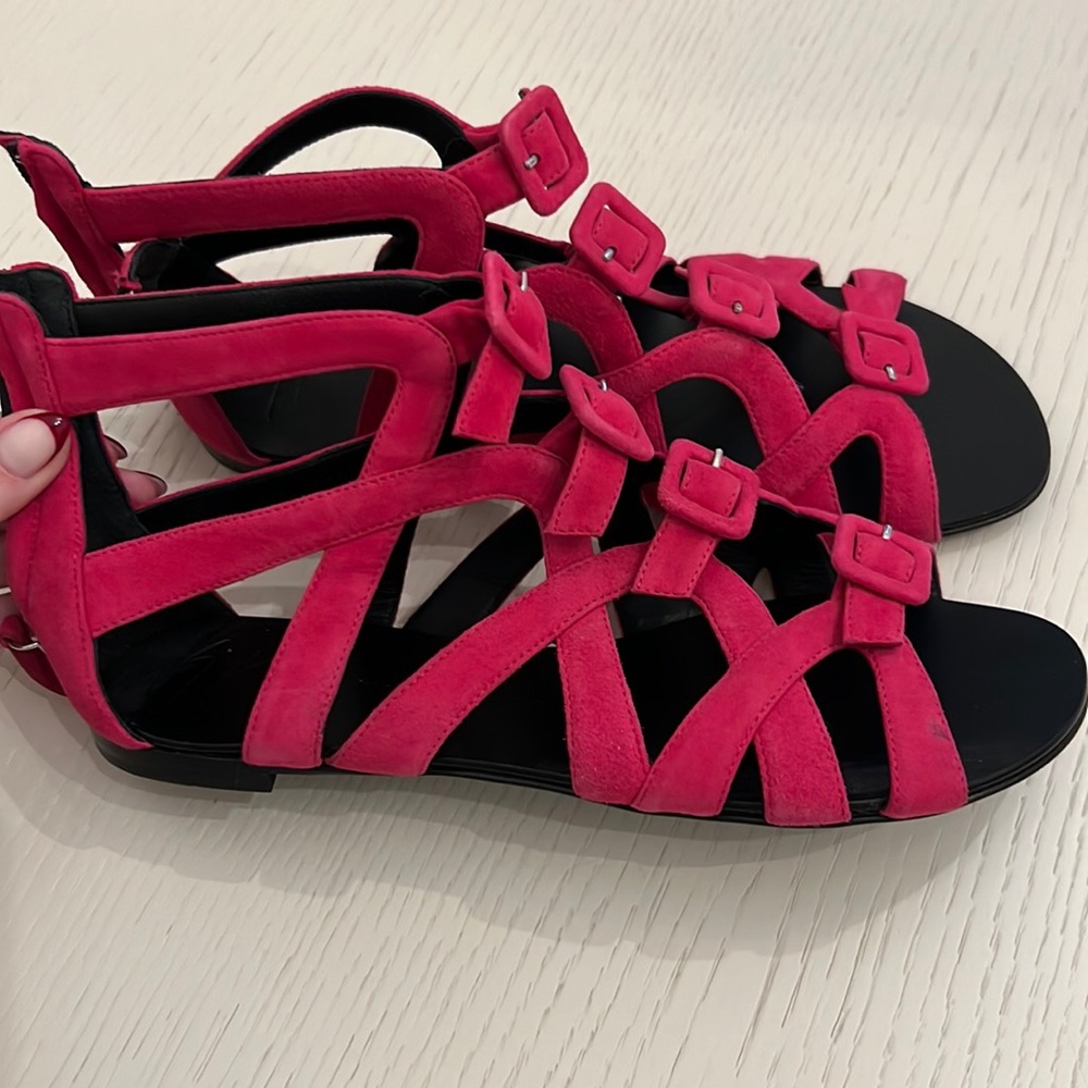 Giuseppe Zanotti pink shoes